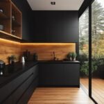 فني مطابخ يقوم بفحص الأعطال