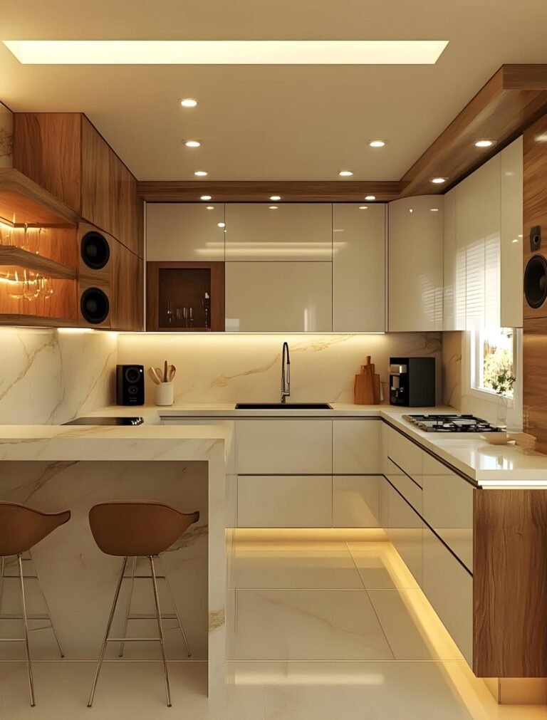 مطابخ مودرن صغيره