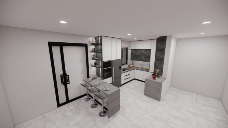 تصاميم مطابخ صغيرة ذكية